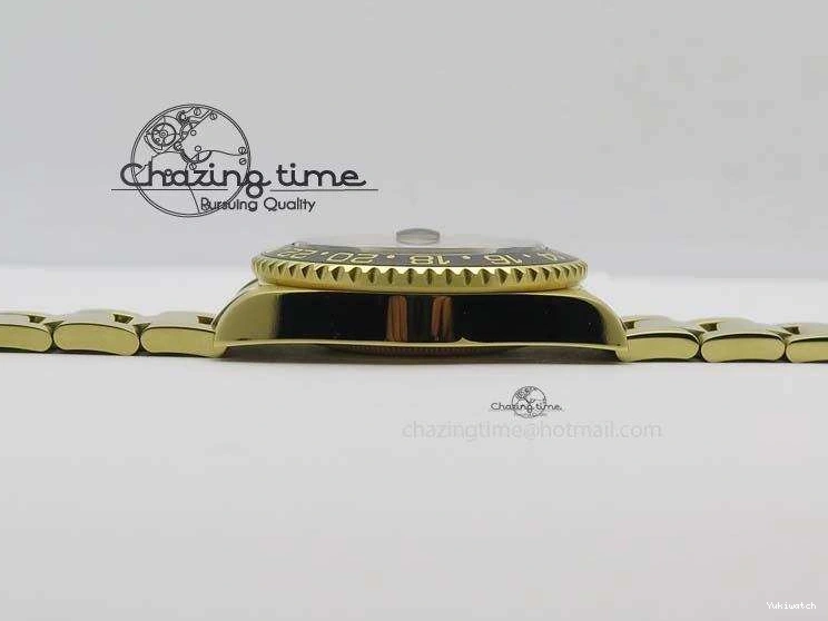 GMT-Master Bezel On Bracelet YG II Bp-Maker Green Ceramic YG A3186 116718LN Dial 1002